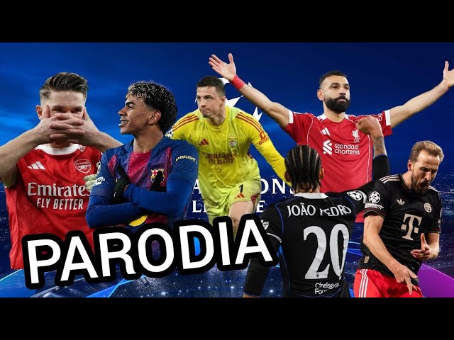Canción Última Jornada de la Champions Fase de Liga 2026 (Parodia Bonita - Jowell & Randy, J Balvin)