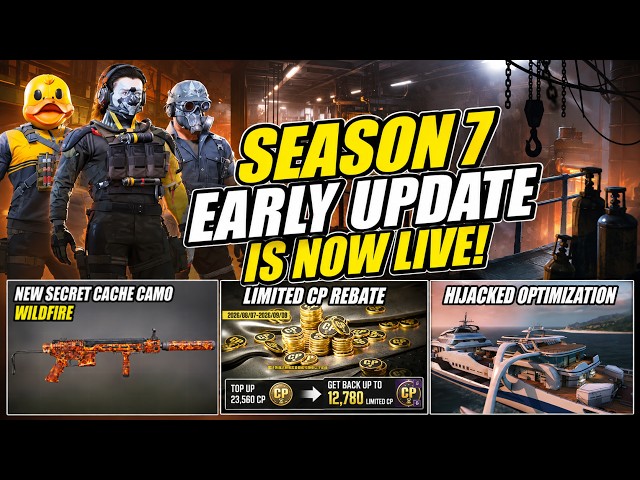 S7 Update Is Now Live! New Nuketown + Hijacked, CP Rebate, Lucky Boxes & Strongboxes