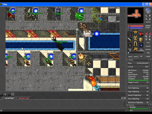 Como jogar o Tibia Brasil