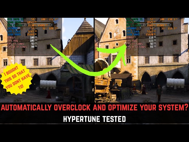 Testing Hypertune - The New Automatic Overclocking Software (That comes at a price...)