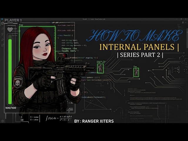 HOW TO MAKE INTERNAL PANELS 💯✅ || SERIES PART 3 |FREE FIRE PC | @rangerxiters_cheats1