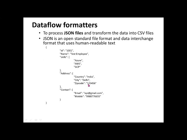 class 15 Mapping Data Flows
