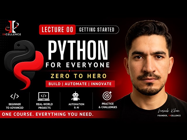 Python Complete Course (2026) | 00 - Getting Started