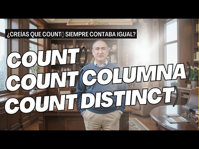 COUNT() en SQL: No Siempre Cuenta lo Mismo – Guía Completa con Ejemplos