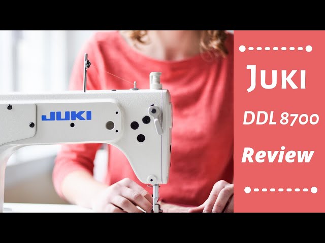 Juki DDL 8700 Review #jukisewingmachine