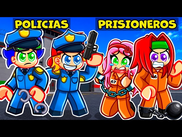 CRIMINAL FAMILY vs POLICE FAMILY in Roblox Brookhaven...