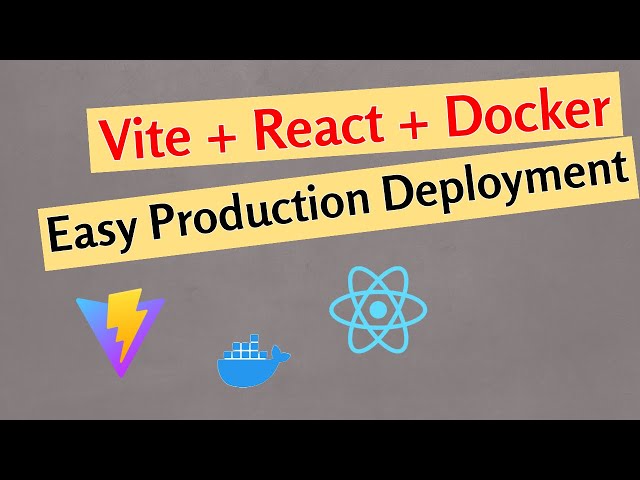 Deploy React Apps with Docker in 5 Minutes FAST!