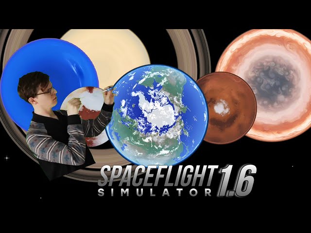 Spaceflight simulator 1.6 planet journey 🪐 #sfs #spaceflightsimulator