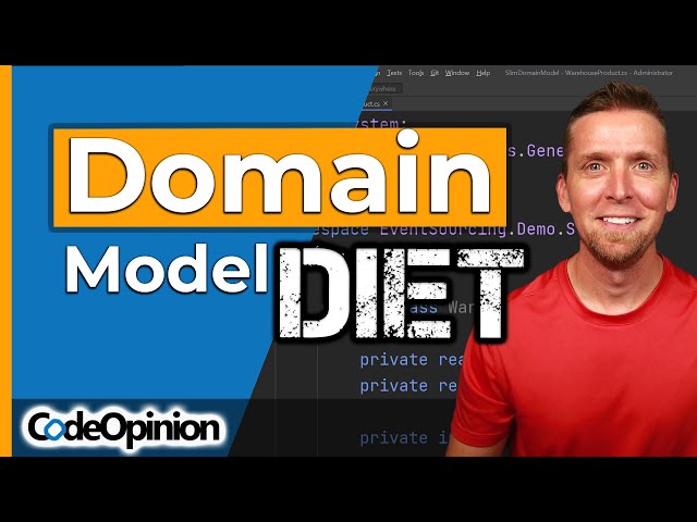 ORMs can lead to FAT domain models. Slim them down!