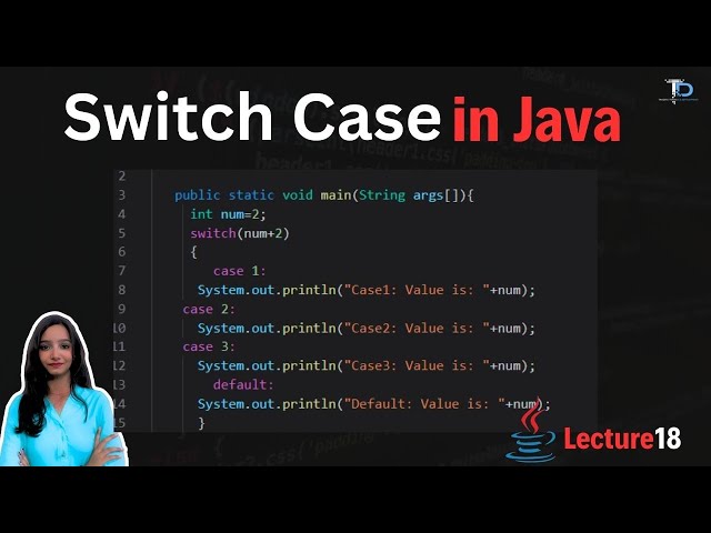 #18 Switch Case statements in Java | Java Tutorials for Beginners