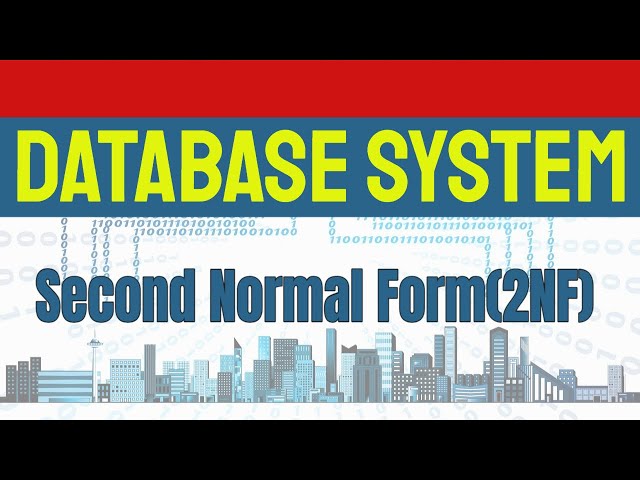 Database Normalization - Second Normal Form (Urdu/Hindi)