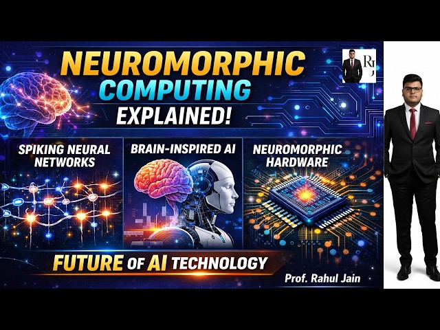 Neuromorphic Computing Explained | Spiking Neural Networks (SNNs), Brain-Inspired AI & Future H/W