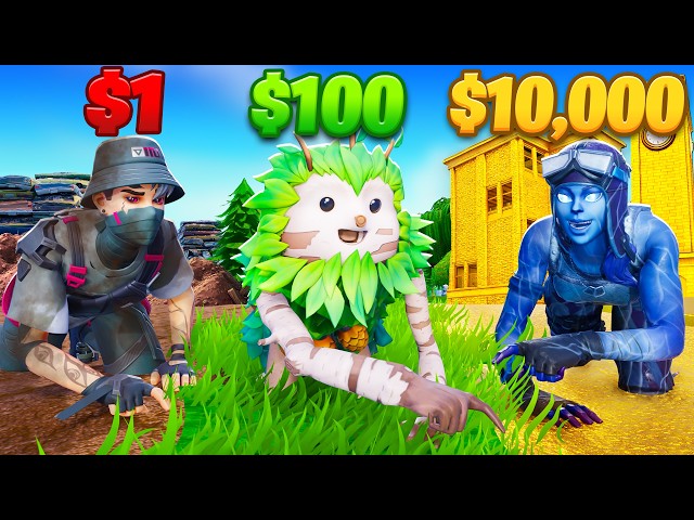 $1 vs $10,000 Fortnite Biome Tournament!