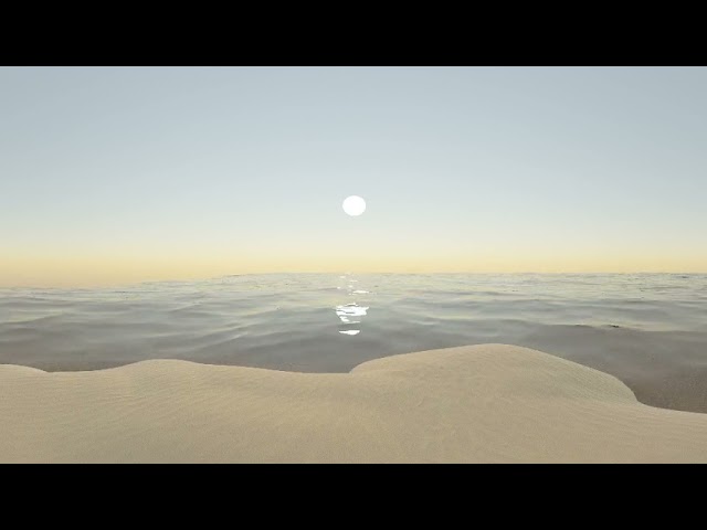 First full 360 render of my desert island