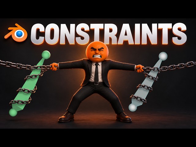 Getting started with bone constraints in blender.