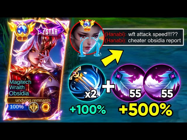 NEW META‼️ TUTORIAL OBSIDIA +700% ATTACK SPEED HACK IS HERE!!💀 (must try) - Best Build Obsidia 2026!