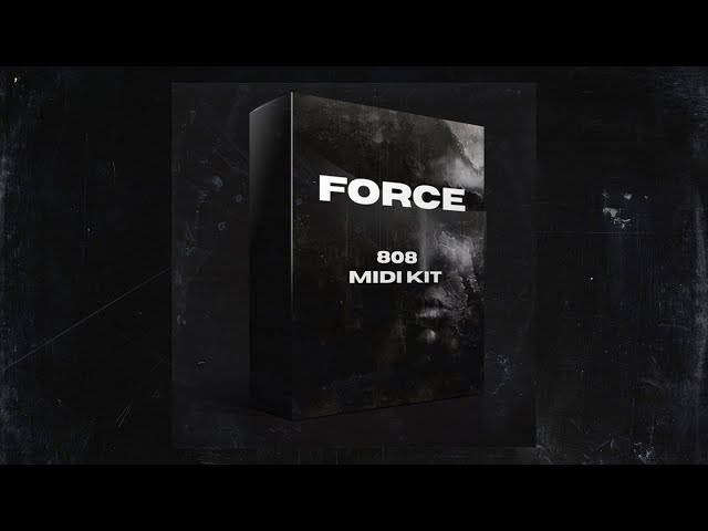 [200+] FREE 808 MIDI KIT 2023  "FORCE" (DRILL & TRAP) | Free midi kit 2023