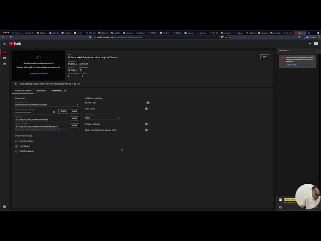 GoCode - Web Developers Mentoring Live Stream