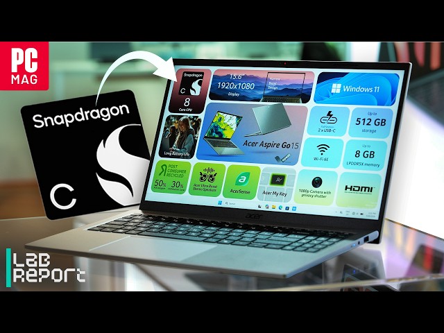 I Just Got My First Look at a Snapdragon C Laptop | Lab Report