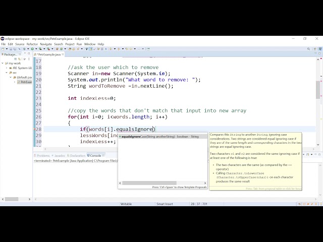 Remove an Element from an Array in Java