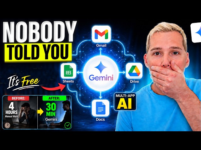 Google Just SUPERCHARGED Gemini Spark (Runs Multiple Apps for You)