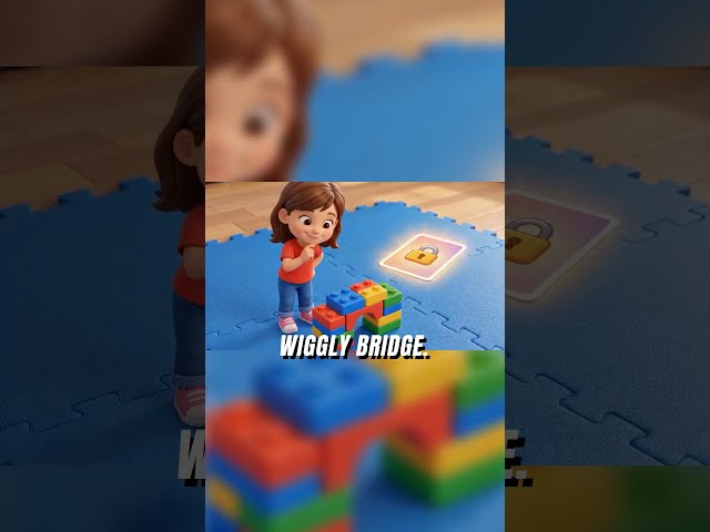 Problem Solving for Kids  Wiggly Bridge Fix in 6 Seconds!