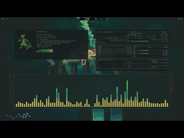Arch Linux + Hyprland Dotfiles — Dynamic Pywal Rice