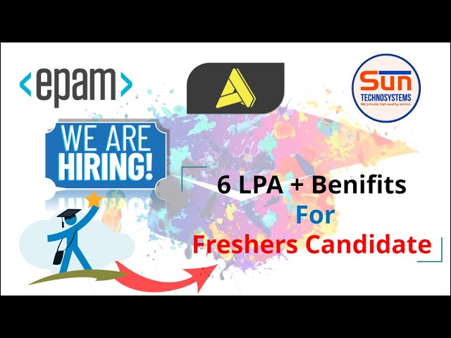 EPAM | Aptean | Sun Technosystems | Job Opportunity for Freshers | We're Hire | Freshers | Tamil