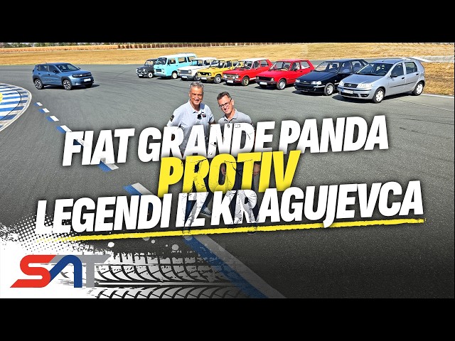 Emisija SAT: FIAT Grande Panda protiv legendi iz Kragujevca