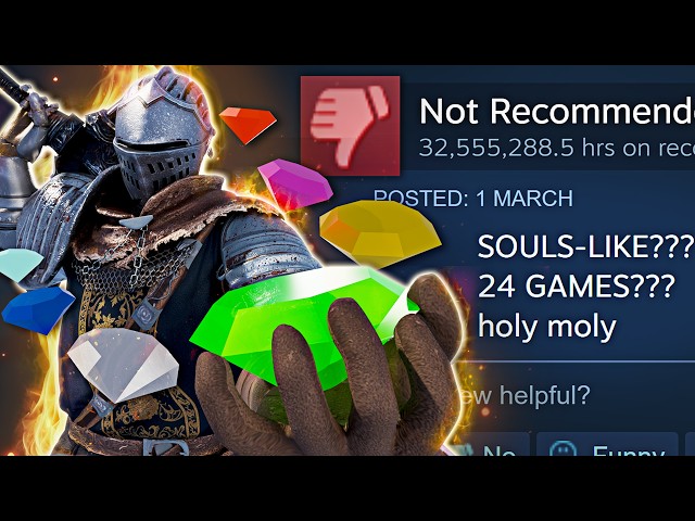 I played 24 Souls-Like games you've never heard of