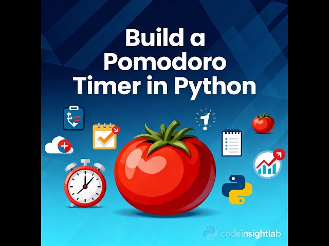 "Build a Pomodoro Timer in Python | Ultimate Productivity App"