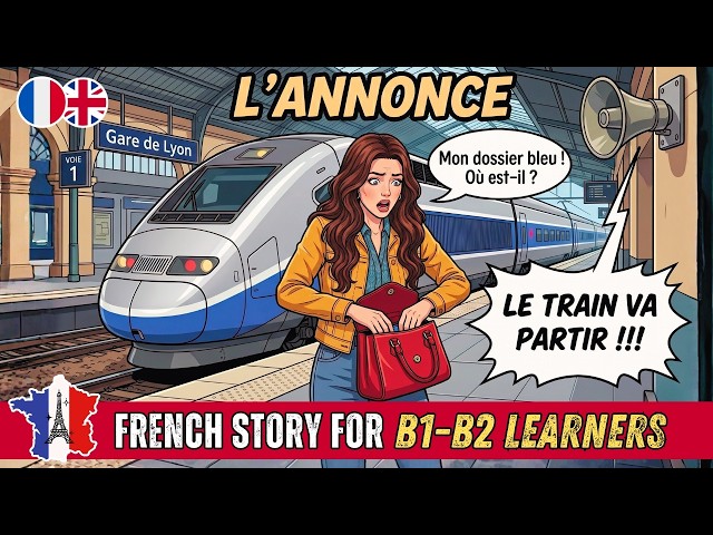 IMPROVE YOUR FRENCH Listening : Intermediate French Story for B1 & B2 Learners