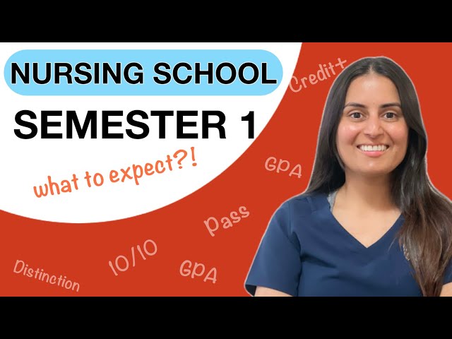 Nursing in Australia - Semester 1 - What to Expect ?!