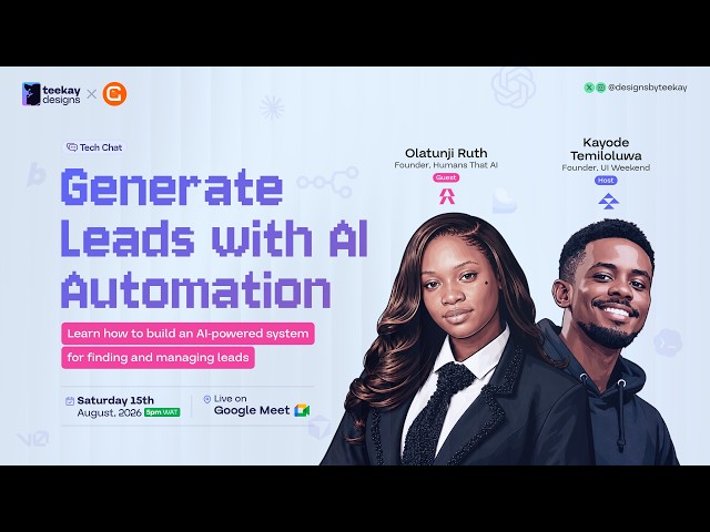 Generate Leads with AI Automation! | Live Workshop & Demo (Part 1)