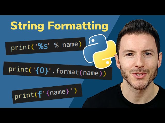 String Formatting in Python | Format String in Python