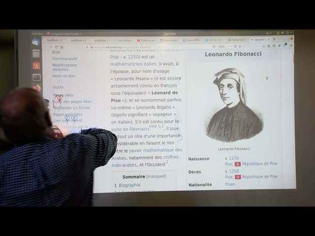 Construction de la suite de Fibonacci (1/3)