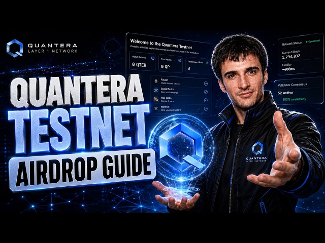 Quantera Testnet Airdrop Guide [FREE CRYPTO AIRDROP!]