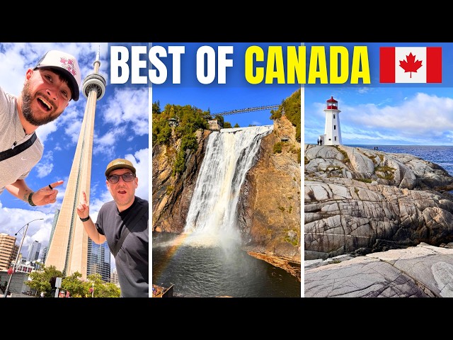 Our Top 10 Best Moments From Canada 🇨🇦🍁(Toronto to Nova Scotia)