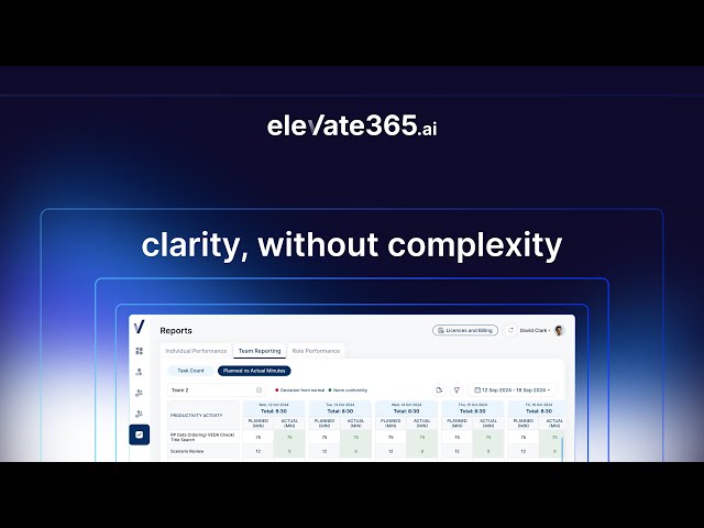 Explainer Video for Workforce Optimization Platform | Elevate365.ai
