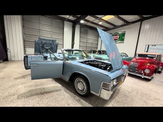 1965 Lincoln Continental Convertible Interior and Engine Bay Reveal! STUNNER 
