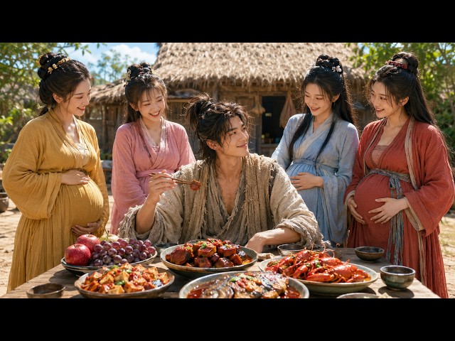 I Was Sent to a Famine-Era World—with Three Wives?! I Used Modern Knowledge to End the Famine!
