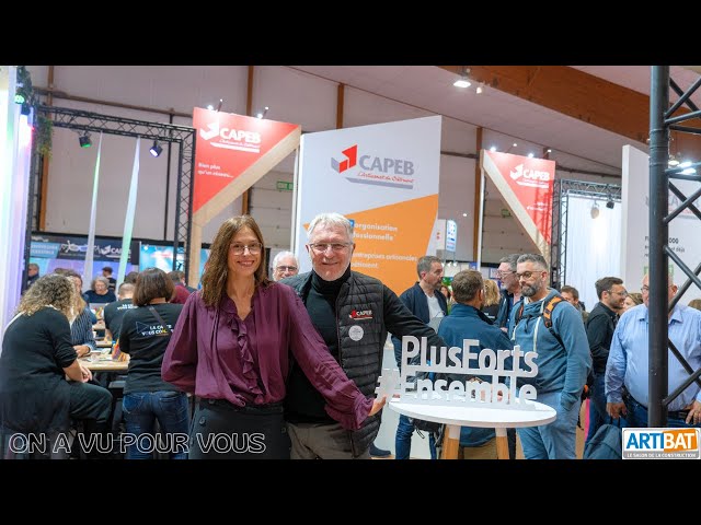 Defend and promote artisans - CAPEB - ARTIBAT 2025 - BichonTV