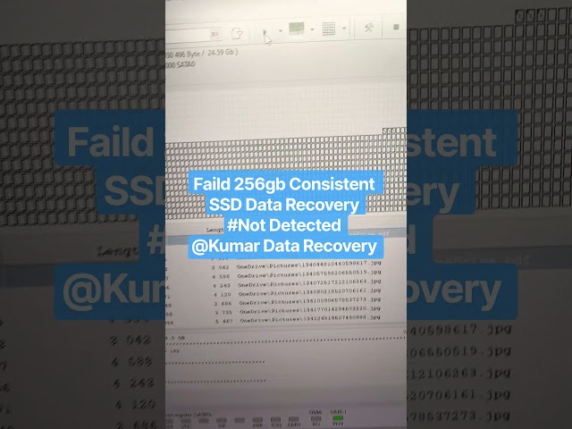 Not Detected SSD Data Recovery #pc3000 #ssddatarecovery #datarecovery # #laptop #externalharddrive