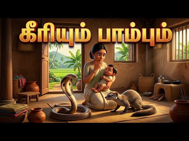 கீரியும் பாம்பும்| නයයි මුගටියි| Second Language Tamil Grade 10 Lesson 12 Story | Dulshan Attanayake