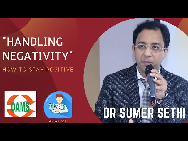 Inspirational Message by Dr Sumer Sethi: Handling Negativity | NEET PG NEXT INI-CET MBBS
