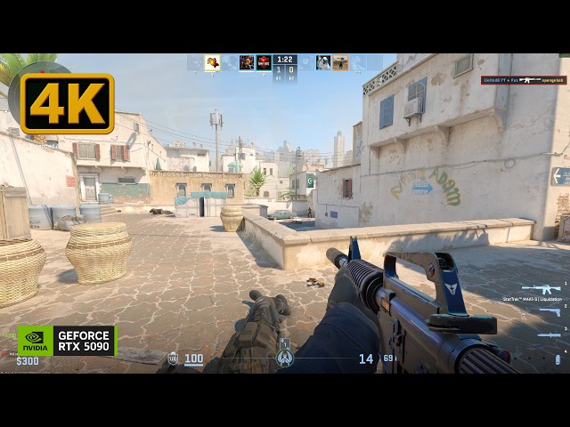 Counter-Strike 2 Gameplay 4K (No Commentary)