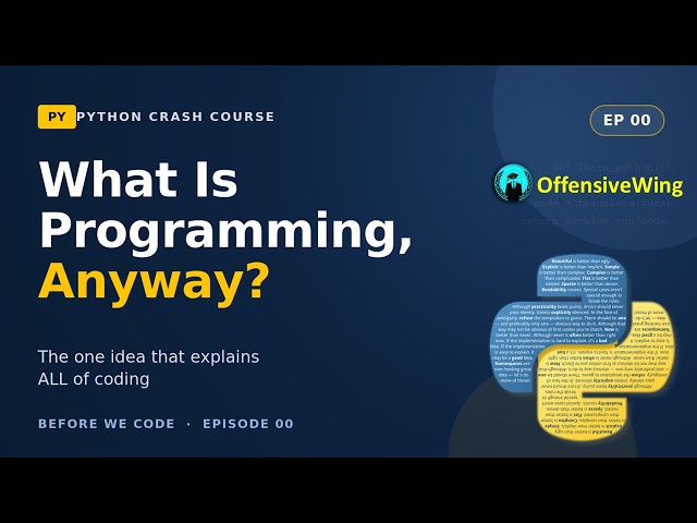 EP 00 - What is Python Programming Anyway? Work Scope | [Hindi/Urdu] - Episode 00