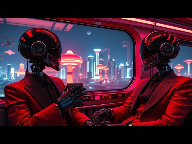 Midnight Neon Express 🚄🤖 | Electro Funk, Synthwave, Futuristic Chill Playlist