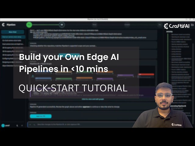 Build Your Own Edge AI Pipeline in Under 10 Minutes | PipeGen Quick Start Tutorial