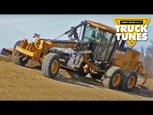 Grader for Children | Truck Tunes for Kids | Twenty Trucks Channel